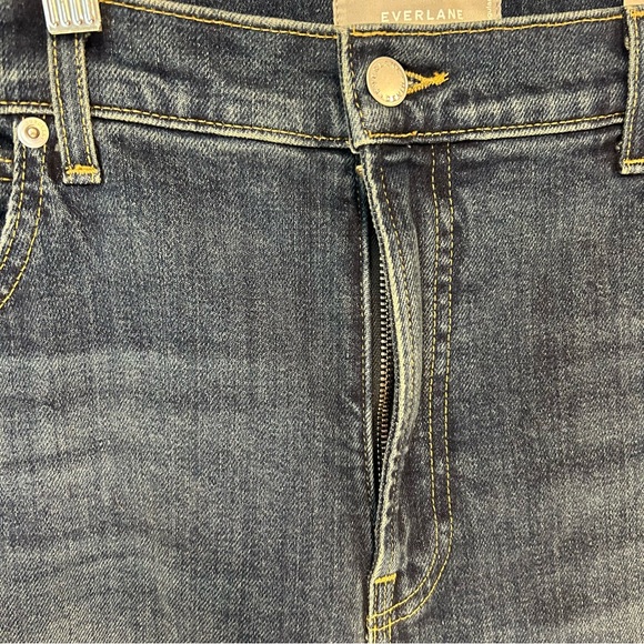 Everlane High Rise Flare Jeans Women Size 32x32 Medium Wash 5 Pocket NWT - Picture 8 of 11